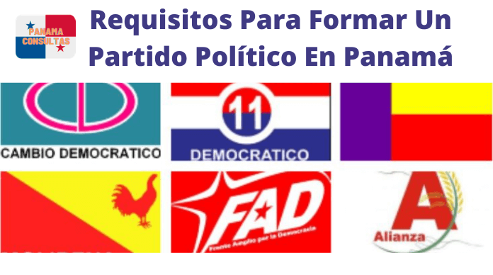 Requisitos para formar un partido político en Panamá